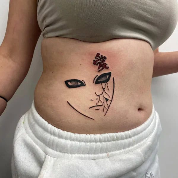 Gaara Eye Tattoo