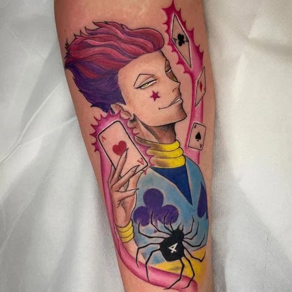 Hisoka Morow Tattoo