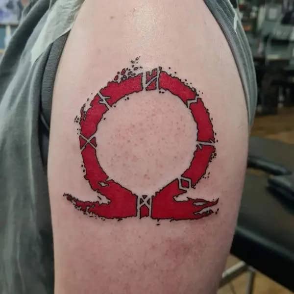 God Of War Symbol Tattoo