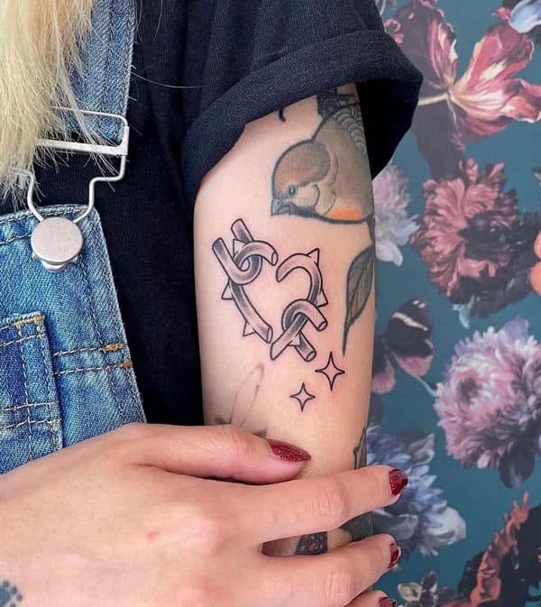 More Broken Heart Tattoos To Wear This Year