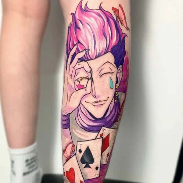 Hisoka Morow Tattoo