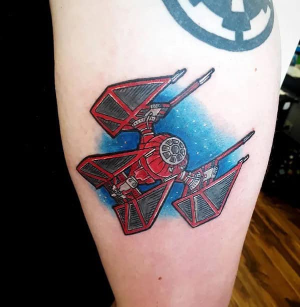 Star Wars Ship Tattoo