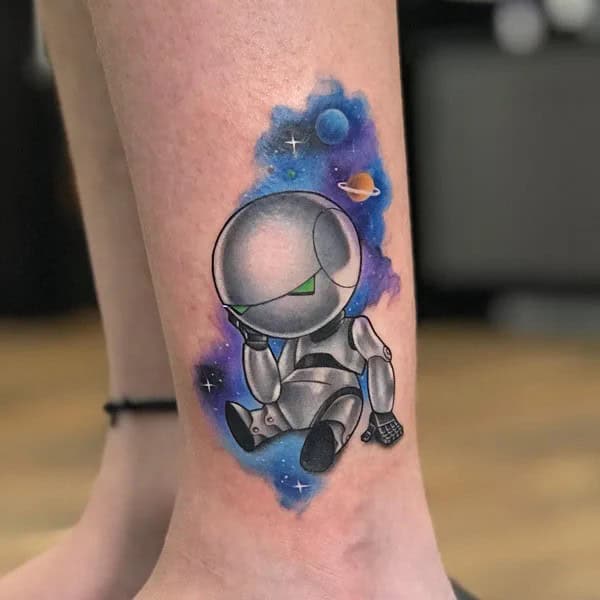 Hitchhiker’s Guide To The Galaxy Tattoo