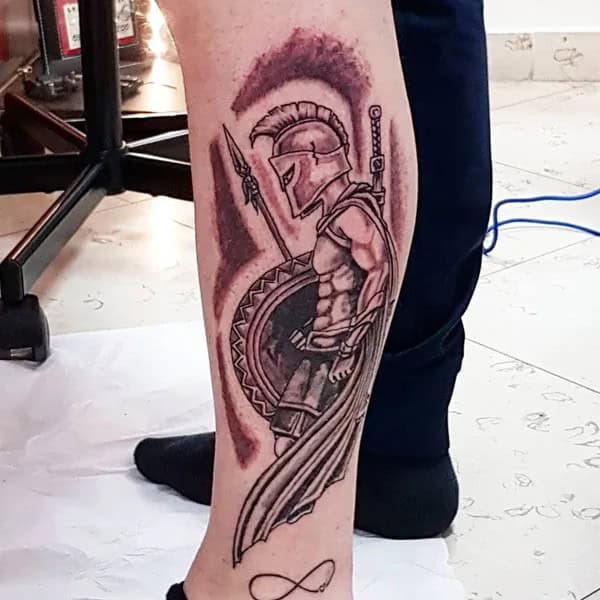 Spartan Warrior Tattoo