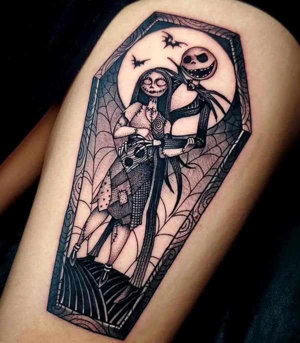 Old School Horror Tattoo