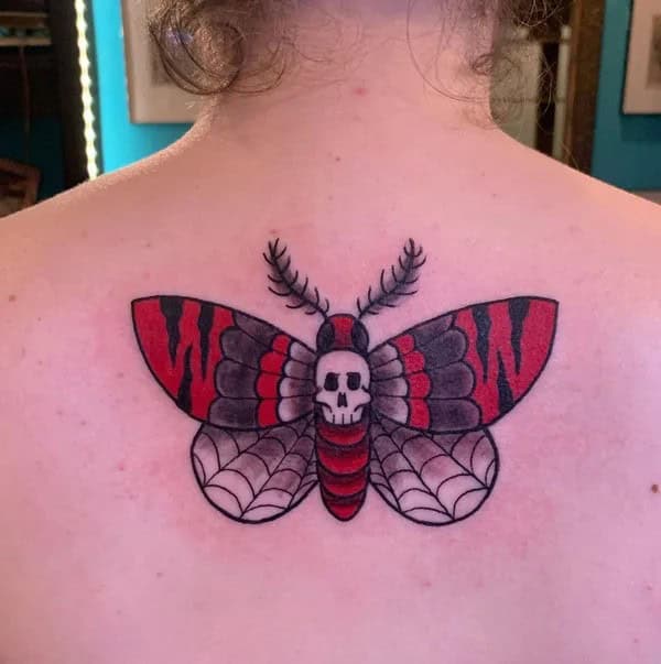 More Death Moth Tattoos That Can’t Be Ignored!