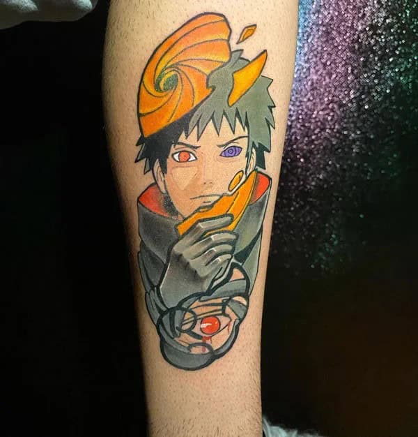 Anime Foot Tattoo