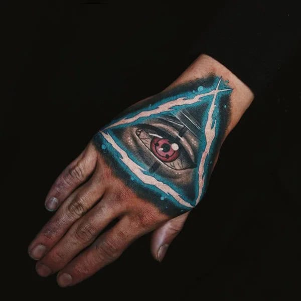 Madara Sharingan Tattoo