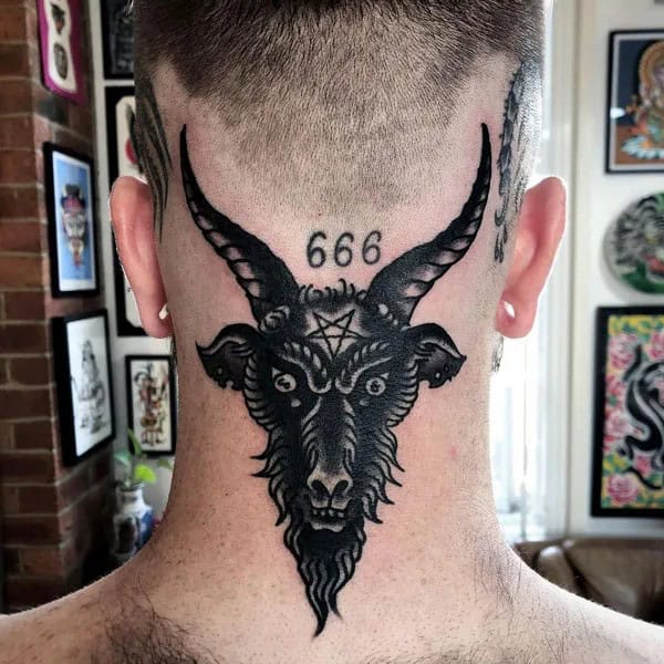 Baphomet 666 Tattoo