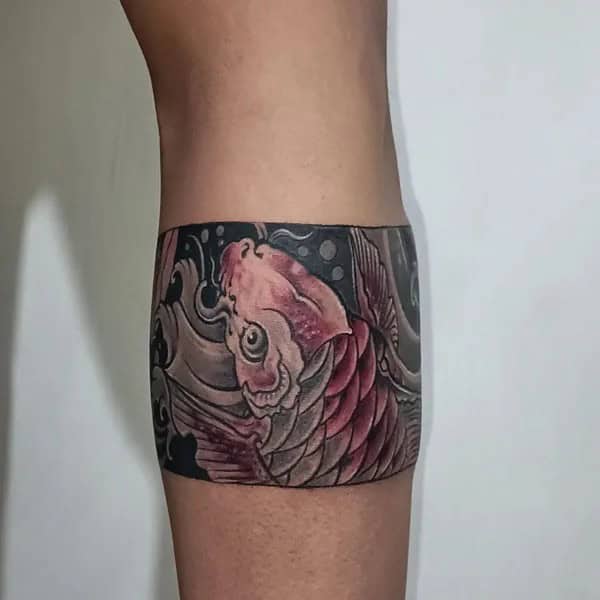 Koi Fish Armband Tattoo