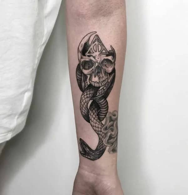 Harry Potter Death Eater Tattoo