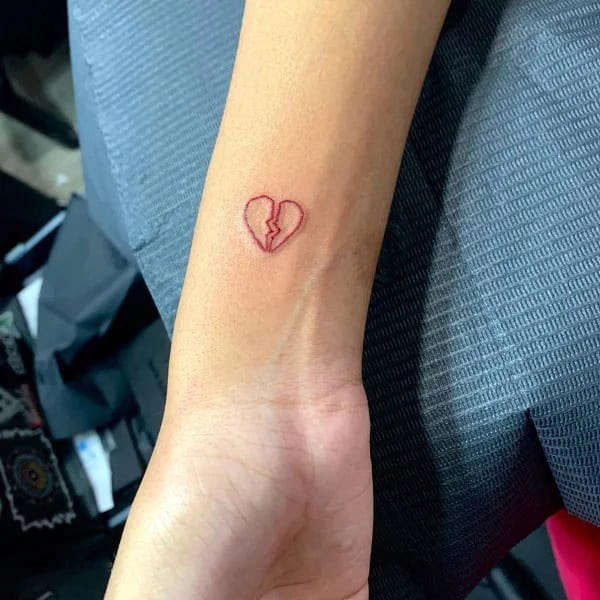 More Broken Heart Tattoos To Wear This Year