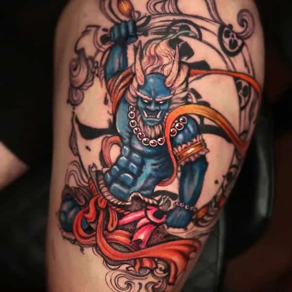 Oni Warrior Tattoo