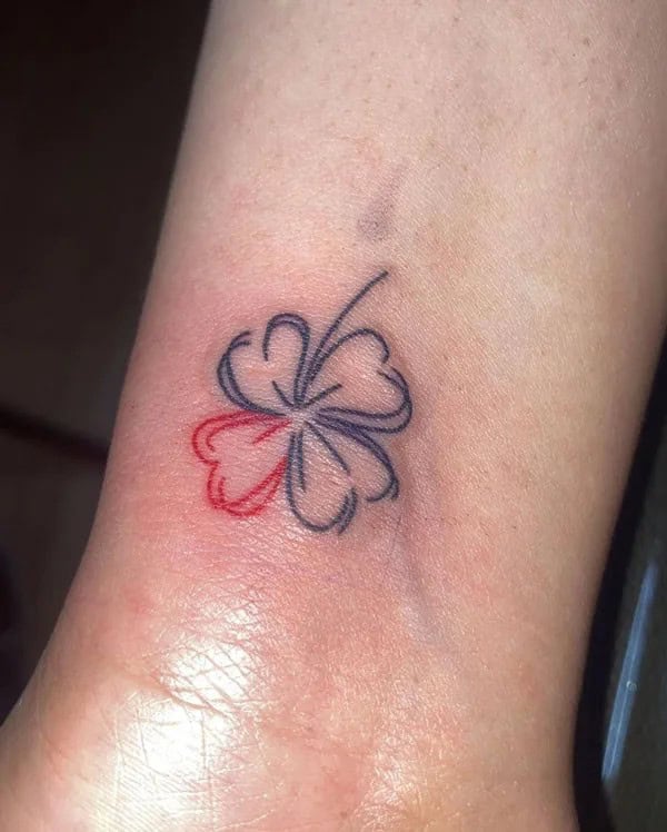 4 Leaf Clover Tattoo