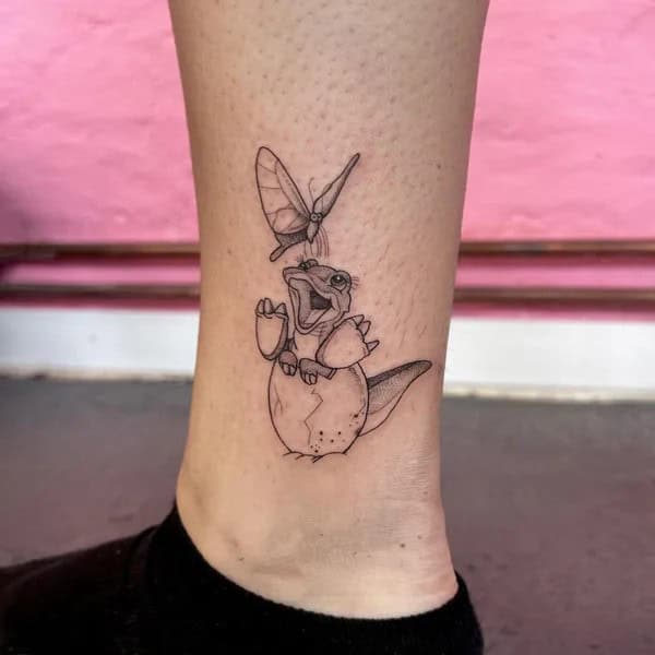 Dinosaur Egg Tattoo