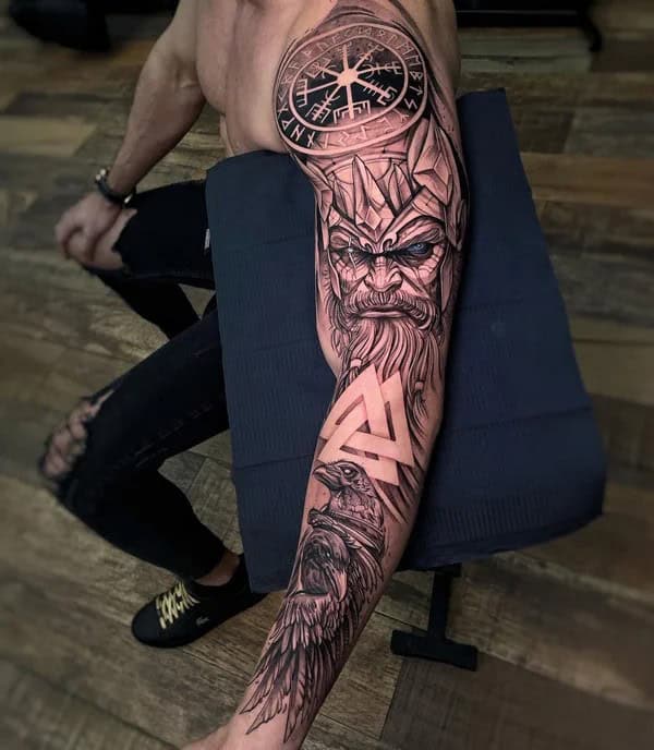 Viking Sleeve Tattoo