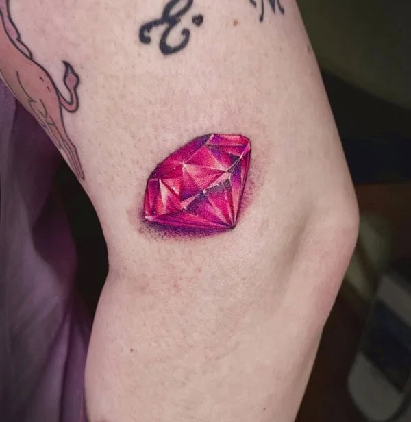 Pink Diamond Tattoo