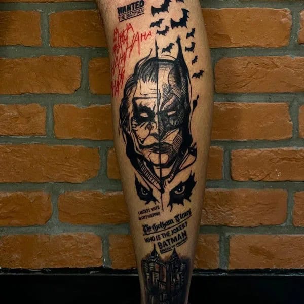 Batman Joker Tattoo