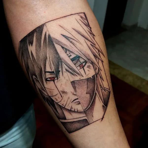 Madara Sharingan Tattoo