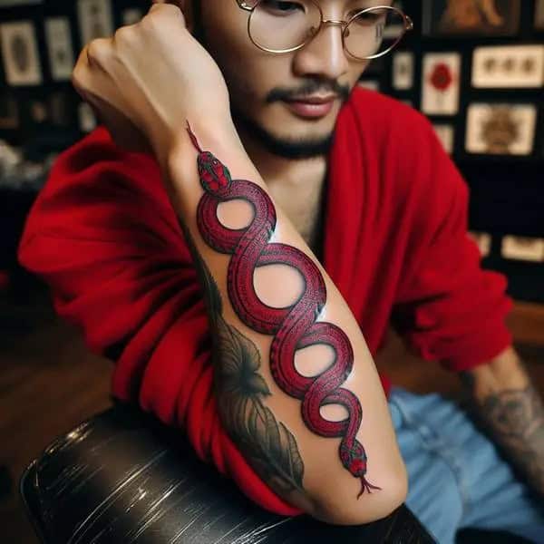 Gucci Snake Tattoo