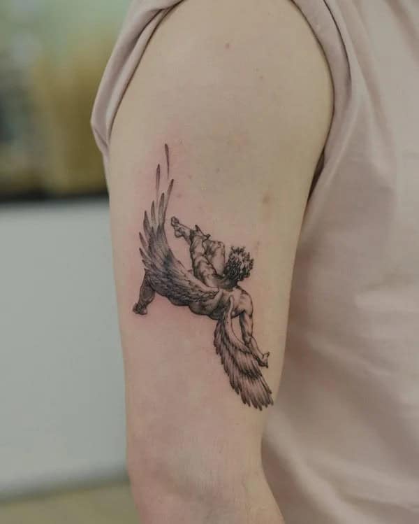 Fall of Icarus Tattoo