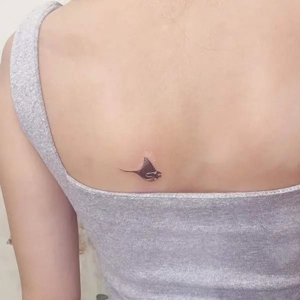 Small Stingray Tattoo