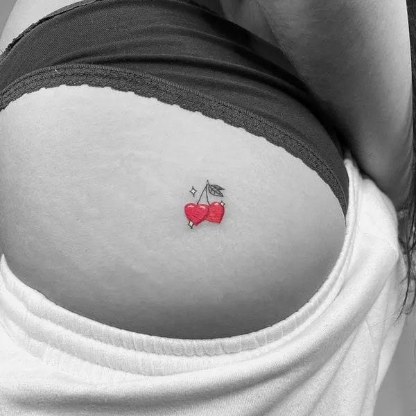 Cute Butt Tattoo