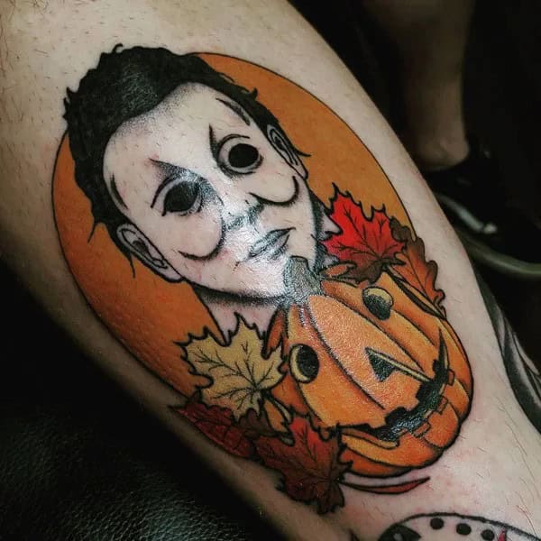 Michael Myers House Tattoo