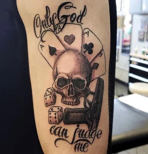 More Unique “Only God Can Judge Me” Tattoos To Take Inspiration From