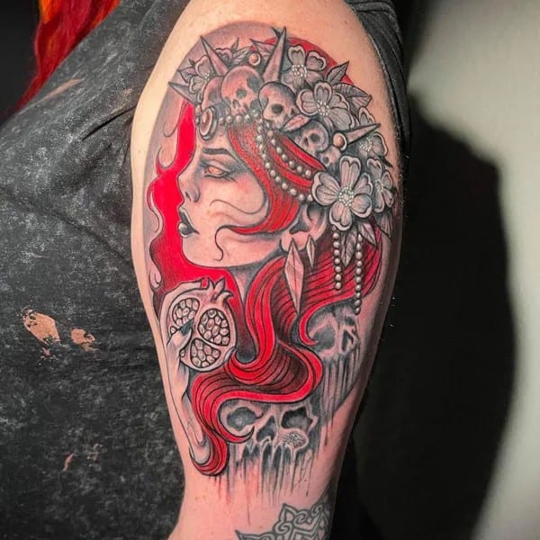 Explore More Engaging  Designs Of Persephone Tattoo