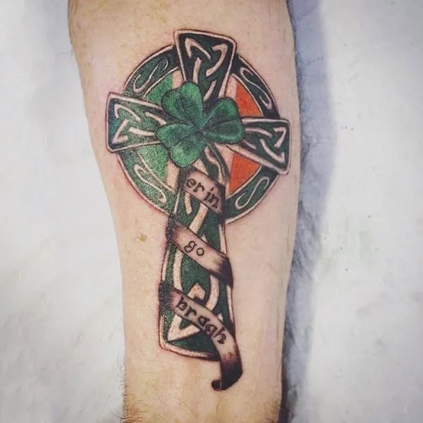 Irish Cross Tattoo