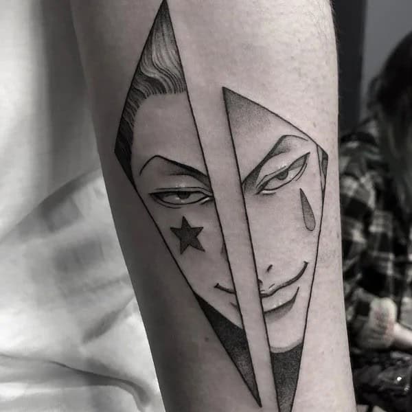 Hisoka Morow Tattoo