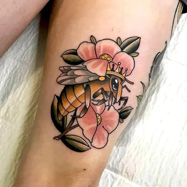 Queen Bee Tattoo