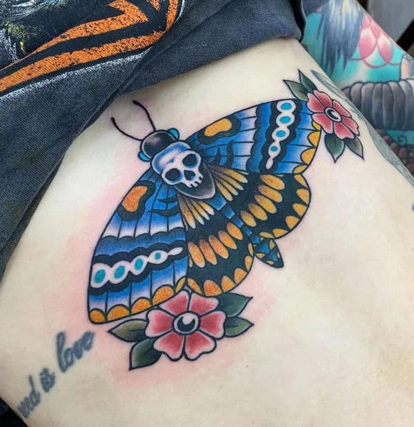 More Death Moth Tattoos That Can’t Be Ignored!