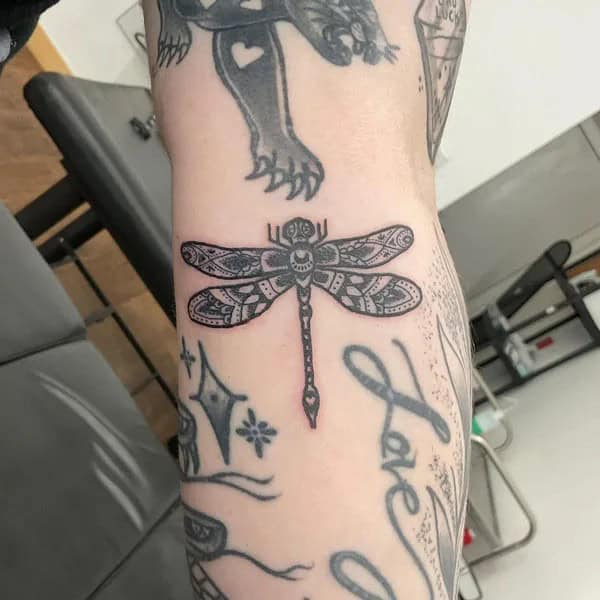 More Sublime Entries Of Dragonfly Tattoos