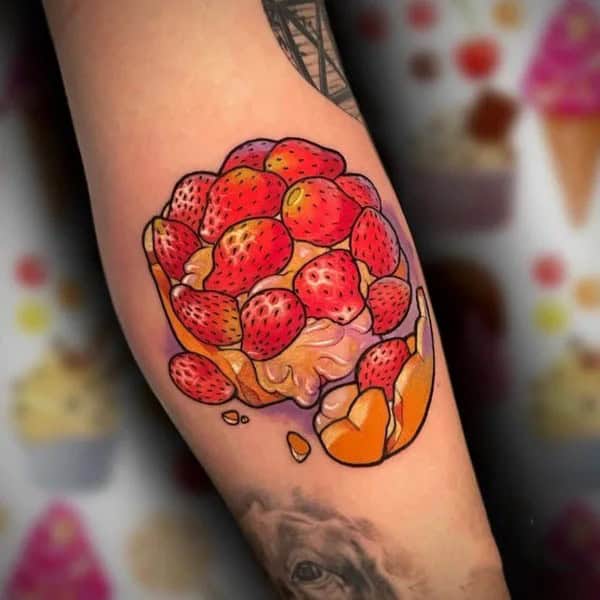 More Designs of Strawberry Tattoos To Check Out This Instant