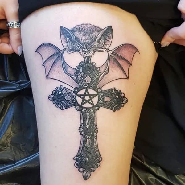 Gothic Cross Tattoo