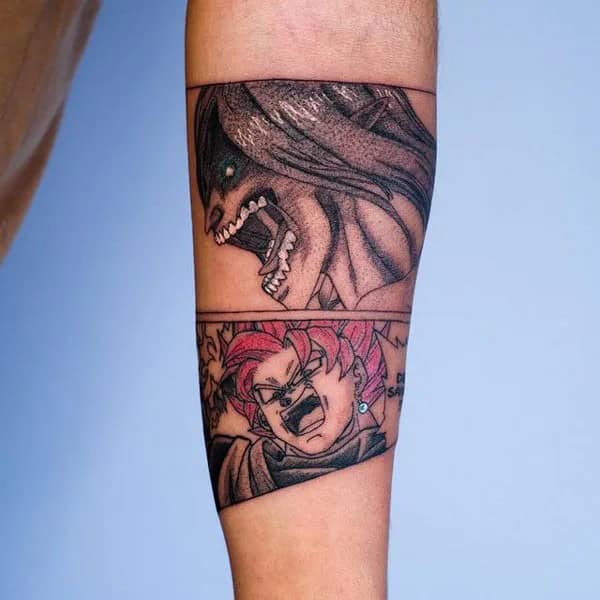 The Ever Growing Popularity Of Anime Tattoos