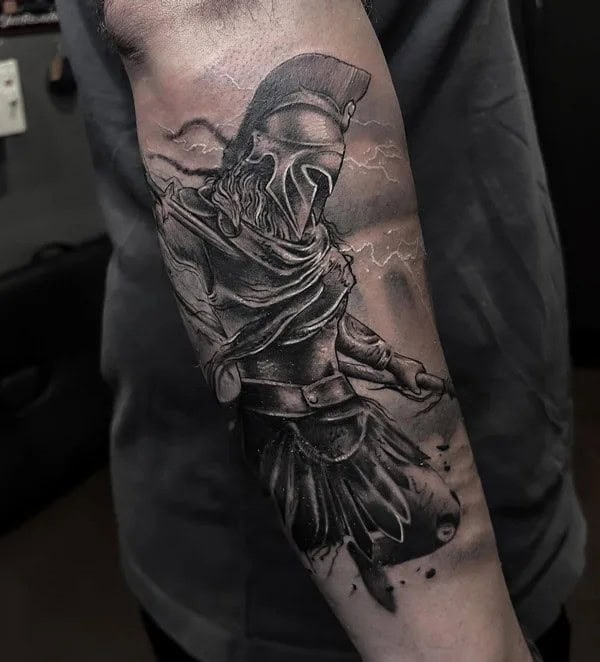 Spartan Warrior Tattoo