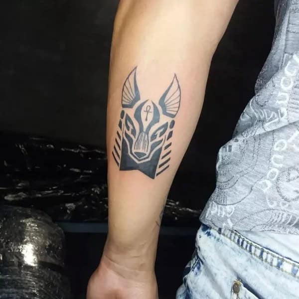 Anubis Symbol Tattoo