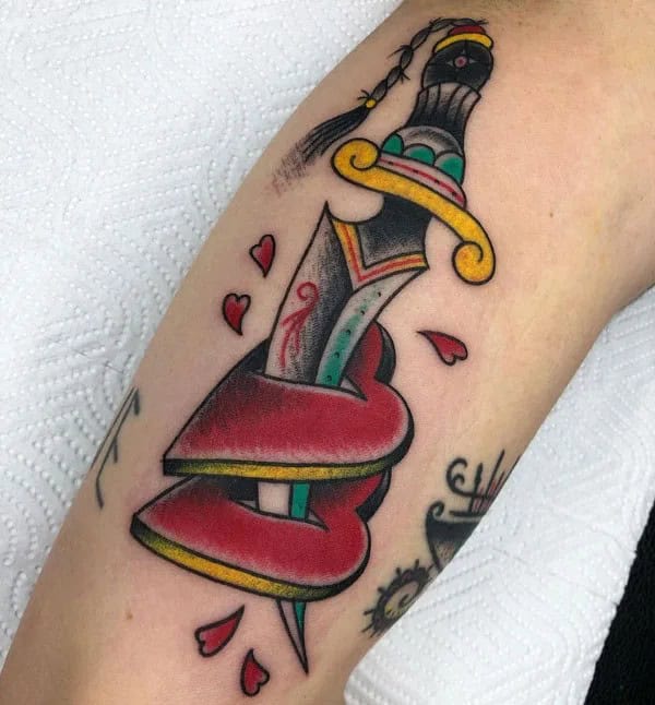 More Broken Heart Tattoos To Wear This Year