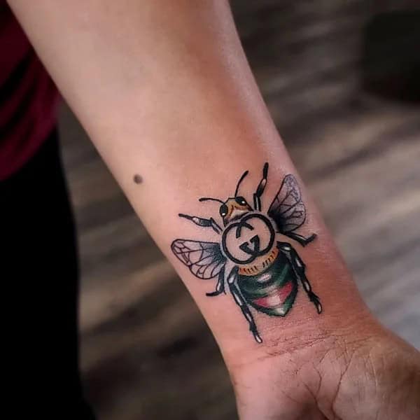 Gucci Bee Tattoo