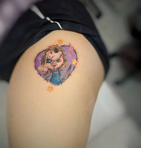 Small Chucky Tattoo