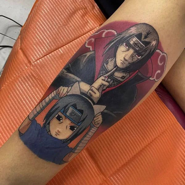 Itachi Hand Tattoo