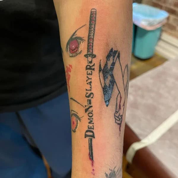 Demon Slayer Sword Tattoo