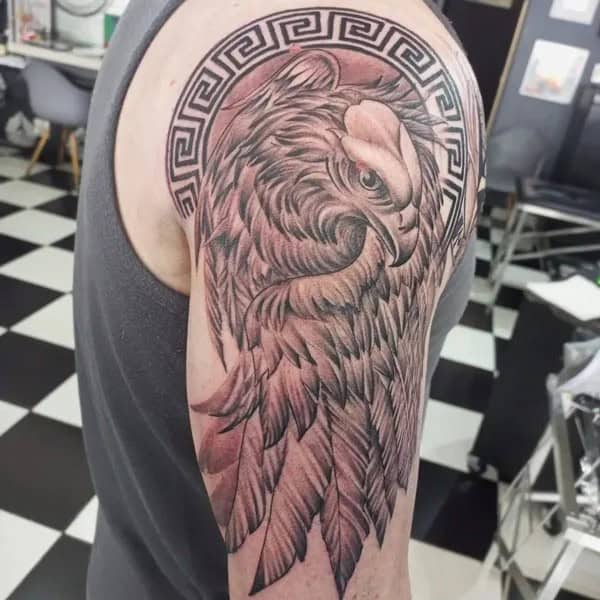 Eagle Shoulder Tattoo