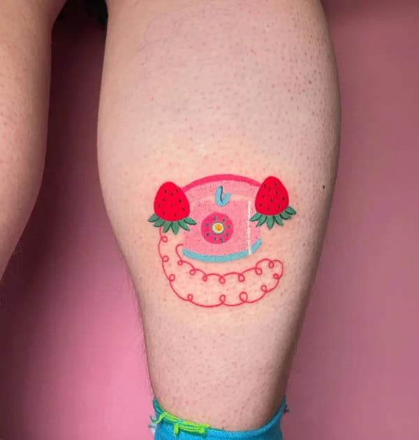 More Designs of Strawberry Tattoos To Check Out This Instant