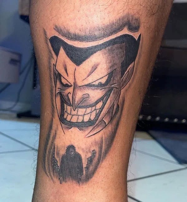 Animated Joker Tattoo