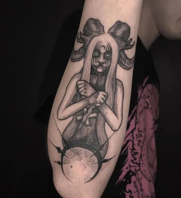 Dark Witch Tattoo