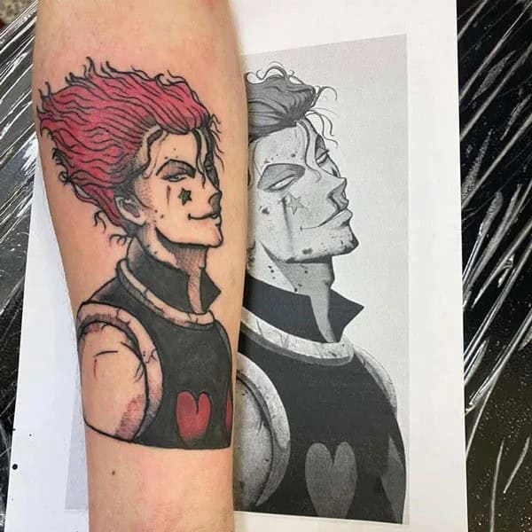 Hisoka Morow Tattoo